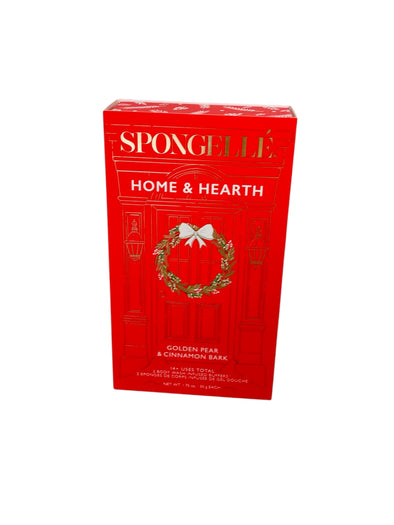 Spongelle Home & Hearth Wreath Buffer Gift Set