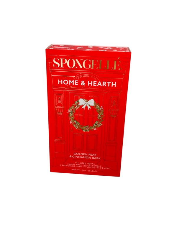 Spongelle Home & Hearth Wreath Buffer Gift Set