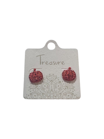 Treasure Pumpkin Stud Earrings