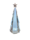 180 Degree Small Faceted Lit Tree