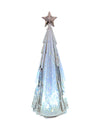 180 Degree Small Faceted Lit Tree