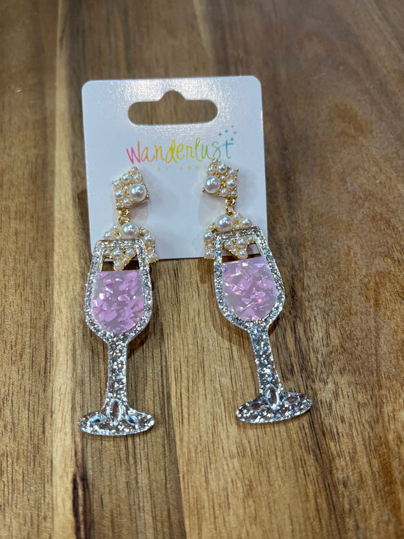 Champagne Bubble Earrings