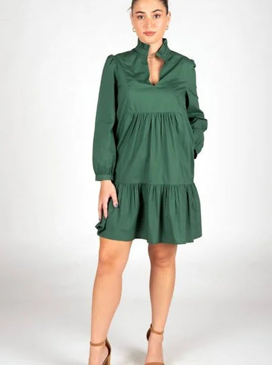 Sincerely Ours Lisa Green Mini Dress