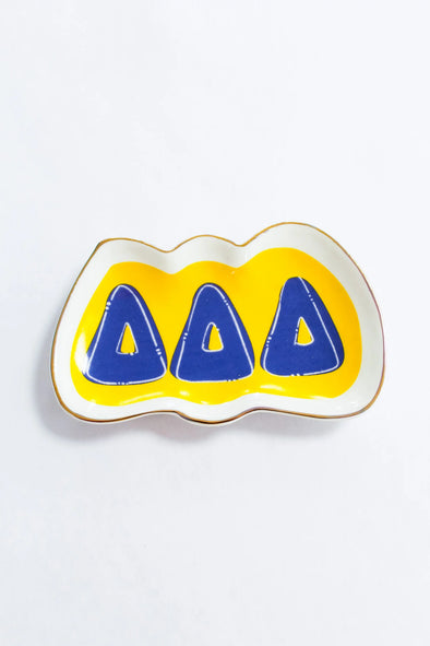 Duo Threads Delta Delta Delta Sorority Trinket Tray