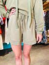 P. Cill Olive Butter Modal Shorts