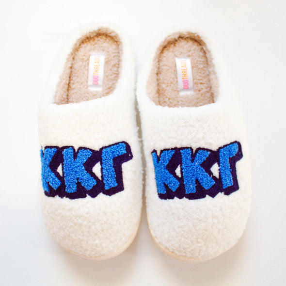 Duo Threads Kappa Kappa Gamma Sorority Slippers