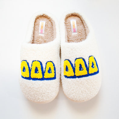 Duo Threads Delta Delta Delta Sorority Slippers