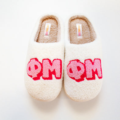 Duo Threads Phi Mu Sorority Slippers