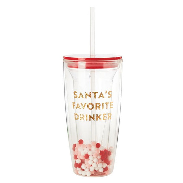 Slant Grayson Tumbler with PomPom