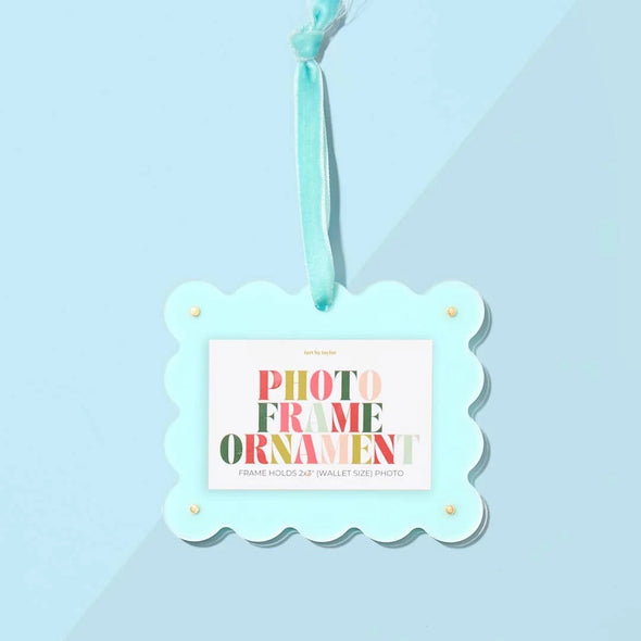 Tart by Taylor Seafoam Frame Ornament