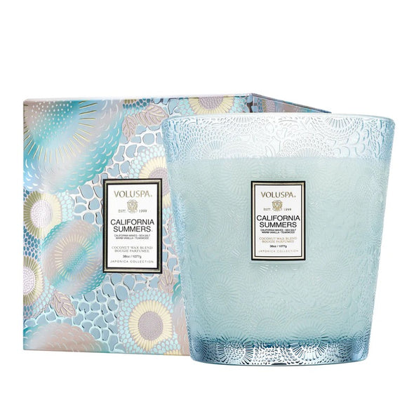 Voluspa California Summers 3W Heart Candle