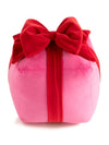 Shiraleah Small Pink Gift Box Pillow