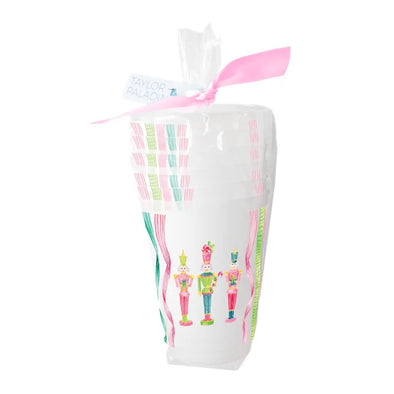 Taylor Paladino Vintage Nutcrackers Frosted Cup