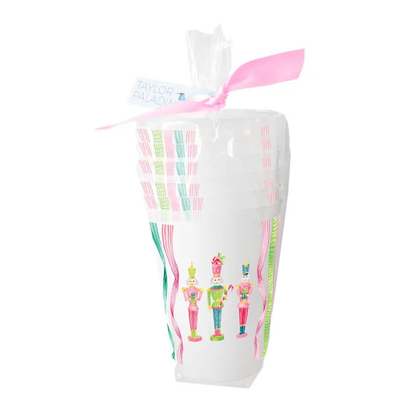 Taylor Paladino Vintage Nutcrackers Frosted Cup
