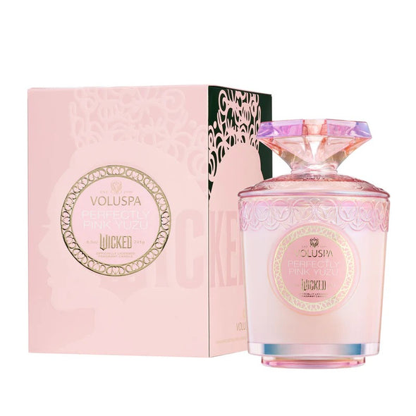 Voluspa Perfectly Pink Yuzu Boxed Candle