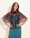 Alden Adair Holiday Plaid Heddy Top