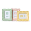 Two's Company Scalloped 5"x7" Wood Frame