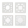 Two's Company Geometric Design Mirrors