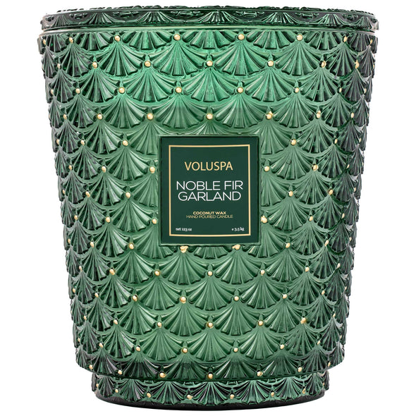 Voluspa Noble Fir Garland 5 Wick Hearth