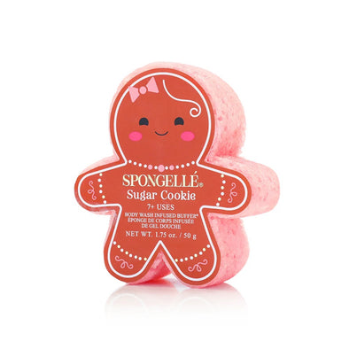 Spongelle Gingerbread Body Wash Buffer - Sugar Cookie