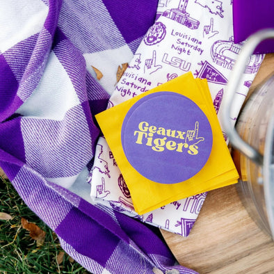Victory Lap LSU Coasters