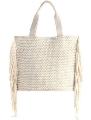 Shiraleah Ivory Mavis Tote