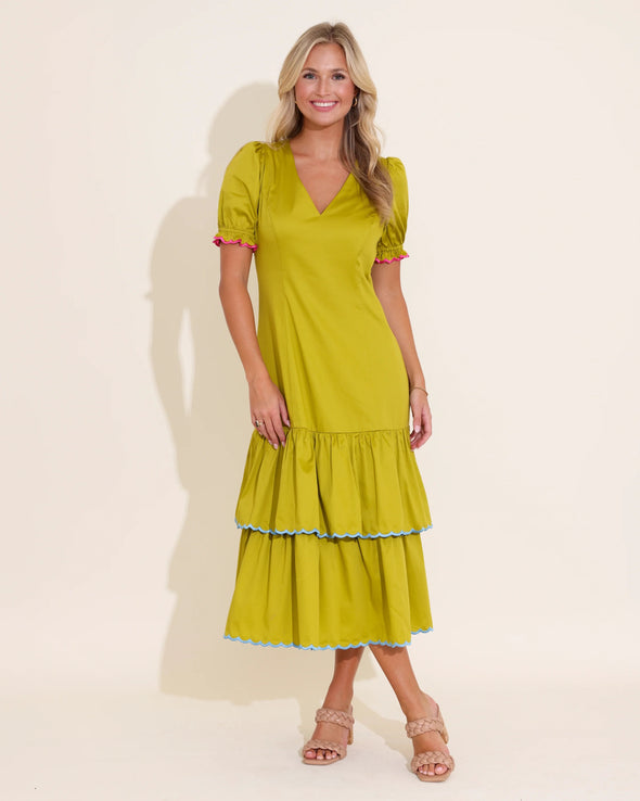 Alden Adair Grass Riley Dress