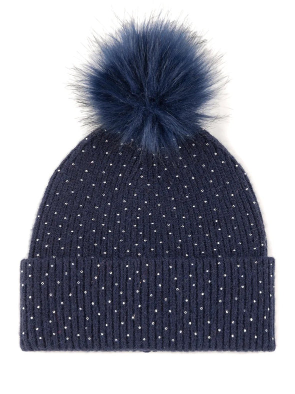 Shiraleah Navy Natalia Beanie