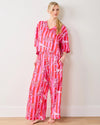 Print Fresh Satin Leopard Stripes Wildest Dreams Pants