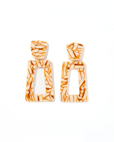 Linny Co Kennedy Desert Sand Earrings