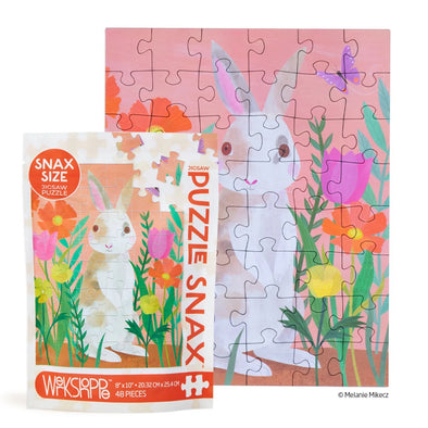 Werkshoppe Bunny Patch 48 Piece Puzzle Snax