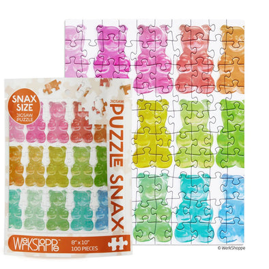 Werkshoppe Gummy Bear 100 Piece Puzzle Snax