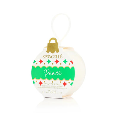 Spongelle Ornament Body Wash Buffer - Peace