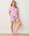 Print Fresh Parisian Poodles Pajama Top