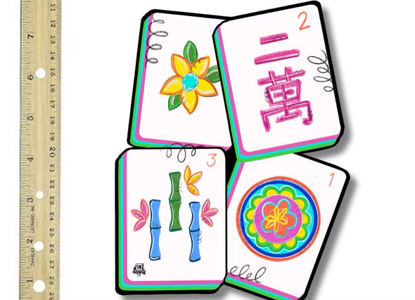 DK Designs Mahjong Mini Door Decor