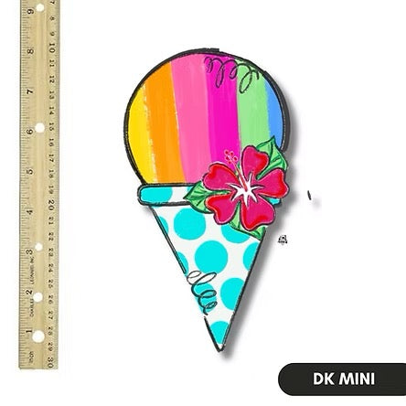 DK Designs Snow Cone Mini Door Decor