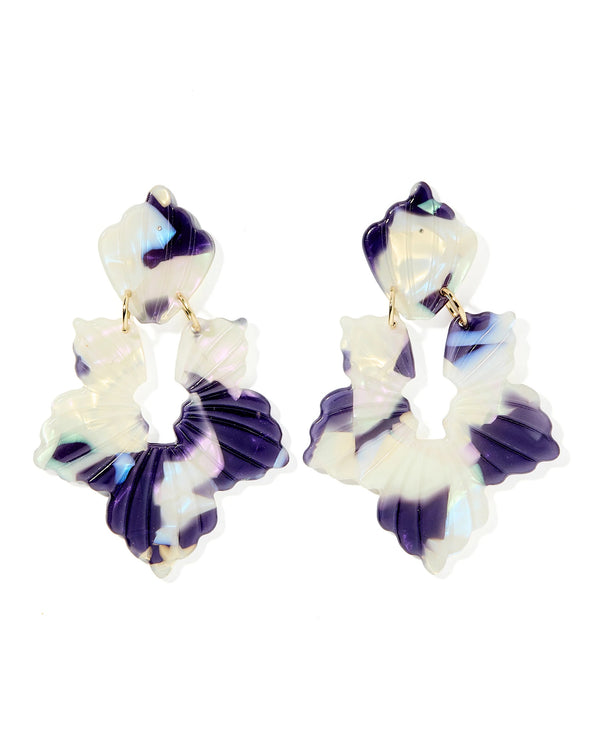 Linny Co Michelle Midnight Rain Earrings