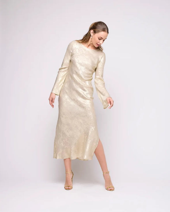 Frnch Paris Champagne Alicia Dress