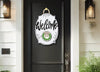 DK Designs White Bloom Door Hanger