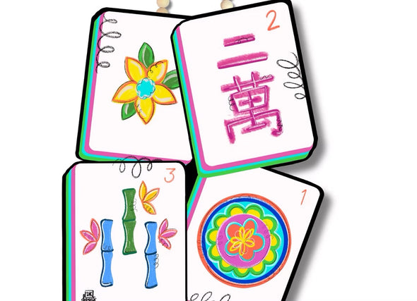 DK Designs Mahjong Door Hanger