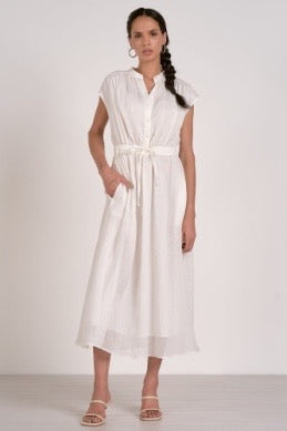 Elan White Midi Dress Elan White Midi Dress
