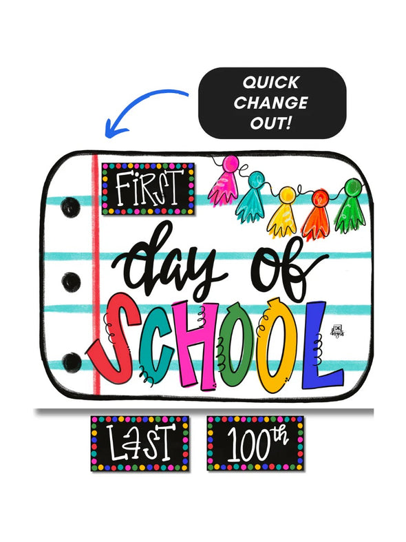 DK Design First Day of School Sign