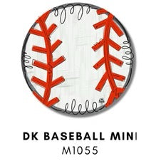 DK Designs Baseball Mini Door Decor