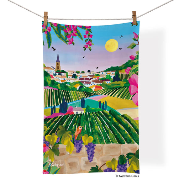 Werkshoppe Village Vineyard Tea Towel