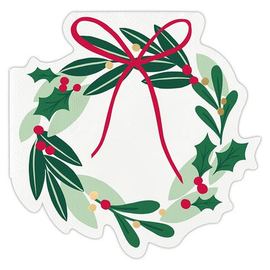 Slant Wreath Shaped Napkins