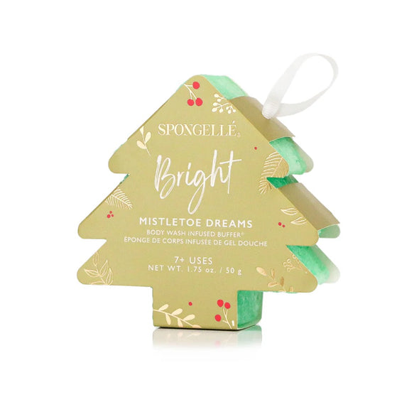 Spongelle Tree Ornament Body Wash Buffer - Bright