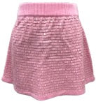 QOS Light Pink Shard Sequin Skirt