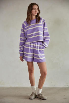 By Together Lilac Cream Sweatshirt