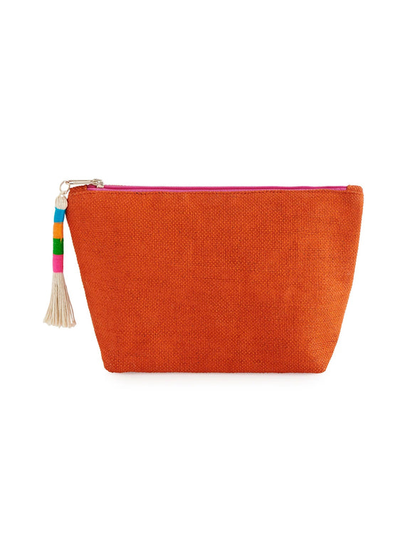 Shiraleah Orange Cutie Zip Pouch