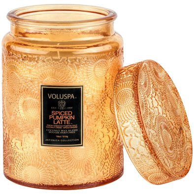 Voluspa Spiced Pumpkin 18oz Large Jar